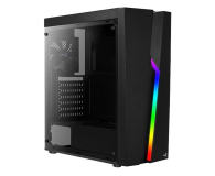AEROCOOL Bolt RGB Midi Tower czarna AEROPGSBOLT-BK-RGB - 623747 - zdjęcie 1